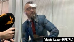 Андрій Антоненко в залі суду, Київ, 23 березня 2021 року