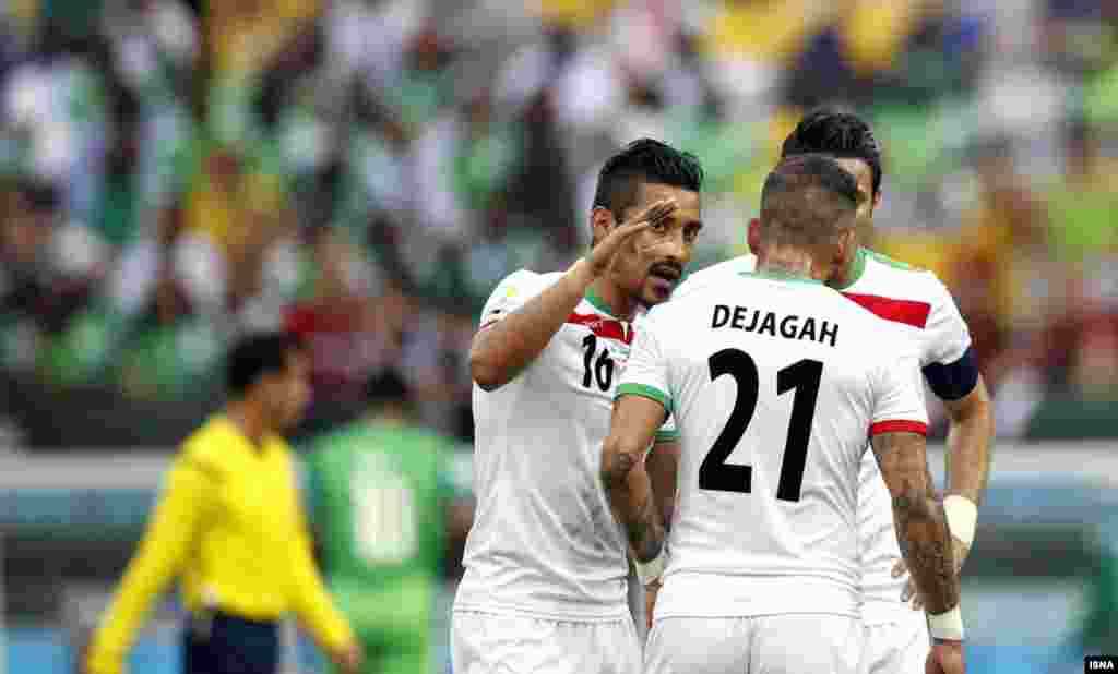 Лаҳзаҳои бозии Эрон ва Нигерия дар Ҷоми ҷаҳон-2014