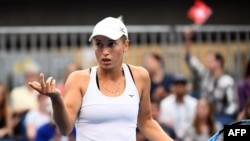 Юлия Путинцева на турнире Australian Open