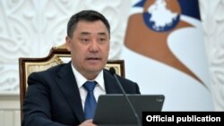 Садыр Жапаров.