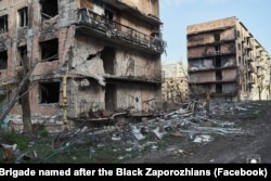 Зруйноване внаслідок російських обстрілів українське місто Вугледар Донецької області, жовтень 2024 року