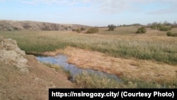 Бердівське водосховище, жовтень 2024 року