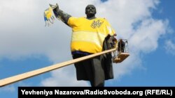 Пам'ятник Леніну у Запоріжжі. Вересень 2015 року