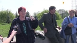 Комуністи на мітингу хвалять Симоненка, скаржаться на пенсію і американську армію