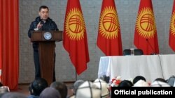 Садыр Жапаров. 