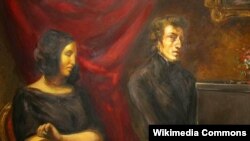 George Sand və Frederic Chopin