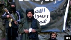 Պակիստանում և Աֆղանստանում «Իսլամական պետության» խմբավորման առաջնորդ Հաֆիզ Սաիդ Խանը երկու երկրների սահմանին, հունվար, 2015թ․