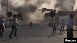 هنوز مشخص نیست چه کسانی این حمله را از داخل خاک سوریه صورت داده‌اند