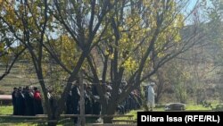 Похороны Мухамедияра Тастана в селе Жанабазар Туркестанской области. 9 ноября 2025 года