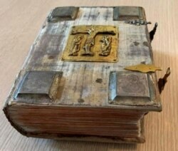 Нобельське Євангеліє 1520 року. Фото із сайту: www.rivnepost.rv.ua