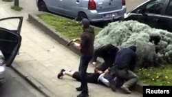 Эпізод спэцапэрацыі, падчас якой быў затрыманы Мухамад Абрыні, 8 красавіка 2016 году.