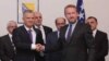 Fahrudin Radončić (SBB) i Bakir Izetbegović (SDA) su potpisali sporazum o saradnji 2015. godine, ilustrativna fotografija