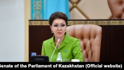 Дарига Назарбаева в бытность председателем сената парламента Казахстана