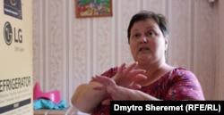 Жителька Чорнобаївки Альона