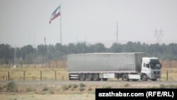 Түркмөн-Иран чек арасындагы бекет. (архив)