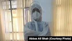 Шах Аббас Али в одном из дневных стационаров в Бишкеке.