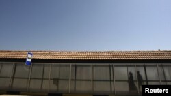 Пропускной пункт на грузино-азербайджанской границе