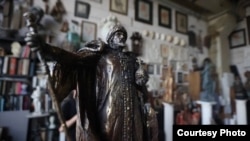 Эскиз памятника Ивана Грозного из мастерской скульптора Михаила Красильникова