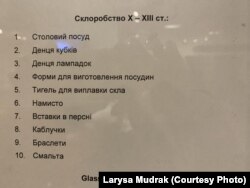 Вітрина Музею історії Києва