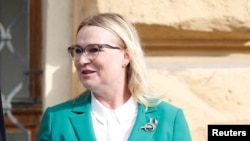 Czech Defense Minister Jana Cernochova (file photo)