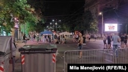 Blokada ulice kod Elektrotehničkog fakulteta u Beogradu, 29.6.2025.