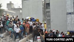 مرکز اصلی وقوع زلزله سه شنبه در مکزیک در ۱۵۰ کیلومتری جنوب شرق شهر مکزیکوسیتی بود.