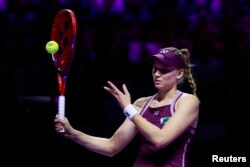 Елена Рыбакина финалда. Эр-Рияд. 8 қараша 2025 жыл.