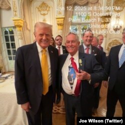 Дональд Трамп и Джо Уилсон