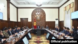 Кыргыз өкмөтү коронавируска каршы чараларды талкуулады.  05.3.20.
