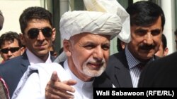 Afghan President Ashraf Ghani, pictured in July.