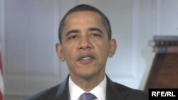 Барак Обама ҳангоми арзи паёми наврӯзӣ