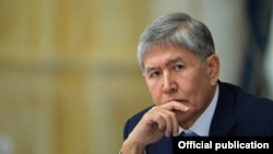 Президент Алмазбек Атамбаев