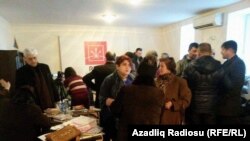 Məhbus yaxınları aksiya iştirakçıları arasında