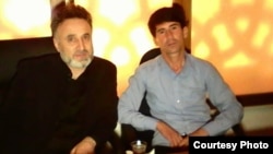 Умарали Куватов (слева) и Сулаймон Каюмов, которого теперь подозревают в причастности к убийству оппозиционера.