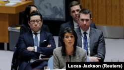 АКШнын БУУдагы элчиси Никки Хейли. 29-ноябрь, 2017-жыл