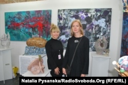 Українські художниці киянки Таня Василенко і Олеся Дворак-Галік