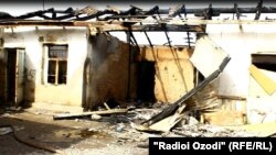 После пожара на центральном рынке города Куляба