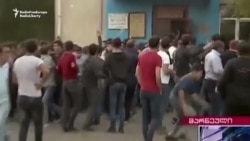 Crowd Attempts To Storm Polling Station In Georgian Village