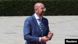 Председатель Европейского совета Шарль Мишель, Бульбоака, Молдова, 1 июня 2023 г.