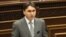 Armenia - Deputy Prime Minister Armen Gevorgian addresses the parliament, Yerevan, 17Jun2013.