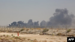 تاسیسات نفتی بقیق در عربستان سعودی پس از حملات اخیر