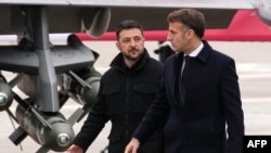 Президент України Володимир Зеленський і президент Франції Емманюель Макрон сьогодні підписали декларацію про наміри щодо придбання Україною оборонного обладнання