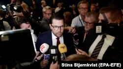 رهبر دموکرات‌های سوئد پس از مناظره تلویزیونی جمعه‌شب با رهبران دیگر احزاب