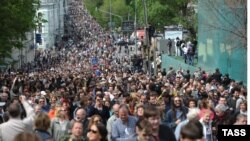 Акция «Контрольная прогулка» в Москве, 13 мая 2012 г. 