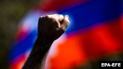 ԱՄՆ - Արցախի նկատմամբ ադրբեջանա-թուրքական ագրեսիայի դեմ հայերի բողոքի ցույցը Լոս Անջելեսում Թուրքիայի հյուպատոսության դիմաց, հոկտեմբեր, 2020թ.