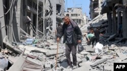 ویرانه‌های غزه