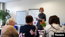 Латыш тили сабагы. Рига, 2-май, 2023-жыл