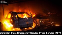 Наслідки одного з попередніх російських ударів в Одесі, травень 2025 року