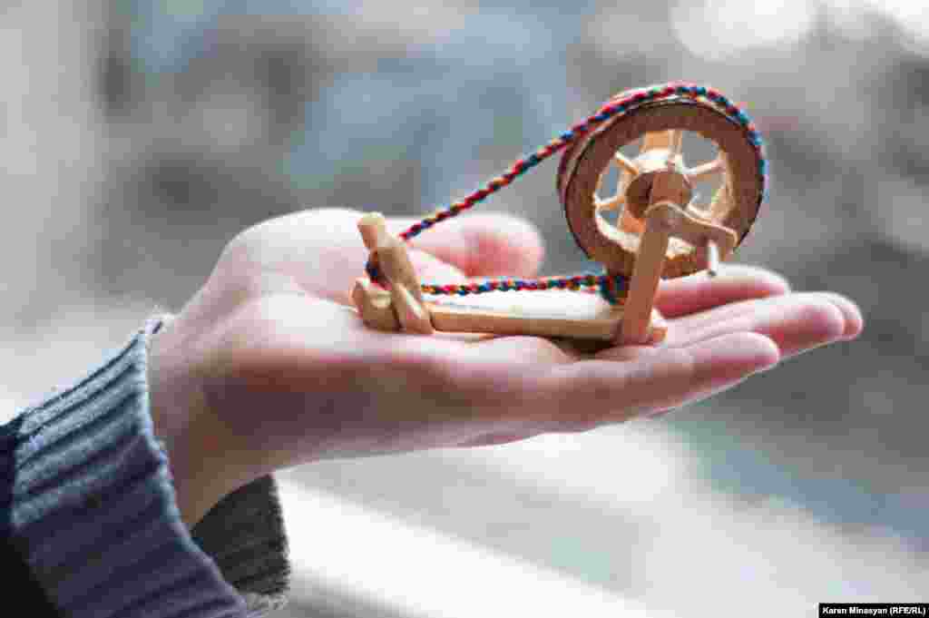 Armenia -- A carpet workshop in Armenia, Getik village, Gegharkuniq region, 28Mar2013