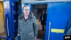 Գերմանիայի պաշտպանության նախարար Բորիս Պիստորիուսը Ուկրաինայում, 14-ը հունվարի, 2025թ.